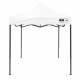 Aga Scissor stand PARTY 2x2m White