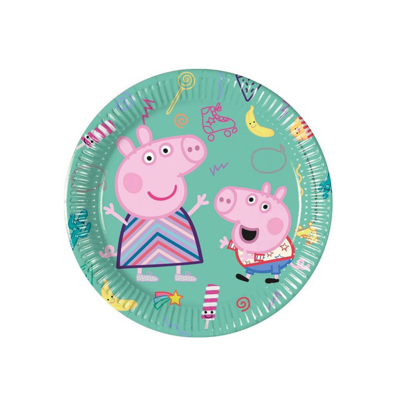 Peppa Pig Paper plates Peppa Pig 20 cm 8 pcs