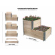 Aga Raised Bed 120x80x40 cm