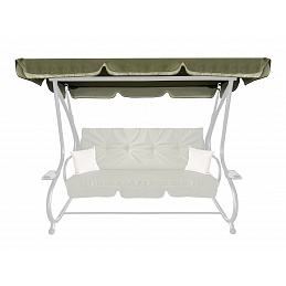Aga Roof for Garden Swing GRANDLUX Olive