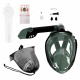 Aga Full Face Snorkeling Mask L/XL Dark Green