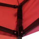 Aga Scissor Stand PARTY 3x4.5m Burgundy
