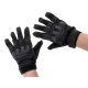 Aga Tactical Military Gloves with Knuckle Protection L Black