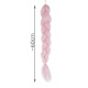 Hair Canel synthetic braids Ombre pink ISO
