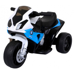 BMW S1000rr motorcycle blue, motorcycle with a lithium-ion battery