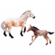 Figurines set of horses farm ZA2991D