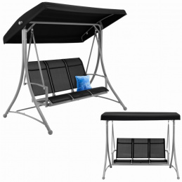 Garden swing for 3 people, free-standing