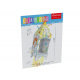 MONUMI 3D Foldable Coloring Rocket House 4+