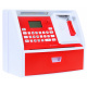 ATM with Piggy Bank Card for Kids 3+ Red Interactive Features + Savings Mode