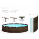 Bestway Steel Pro Max Rattan 3.66 x 1 m 56709 + Cartridge Filter + Ladder