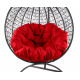 Aga Hanging armchair ORTA MR4202B-R Black/Red