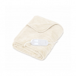 Tresko Electric heated blanket 160x120cm Cream