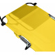 Aga Garden Reclining Lounger with Canopy Yellow