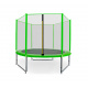 Aga SPORT PRO Trampoline 220 cm Light Green + protective net