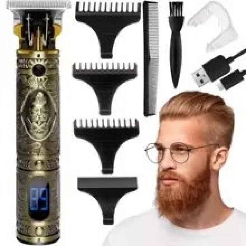 Hair and beard trimmer Golden Soulima 19590