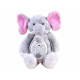 Plush elephant with projector ZA3419