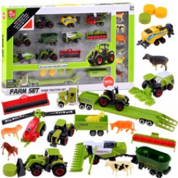 Tractor set agricultural machinery combines ZA4366