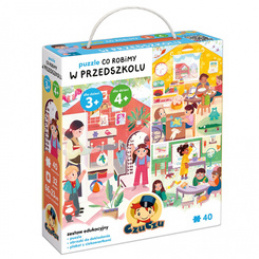 CzuCzu Puzzle What We Do in Kindergarten 40 pieces 3+ ZA6100 universal