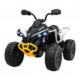 Quad Maverick ATV + Pilot White