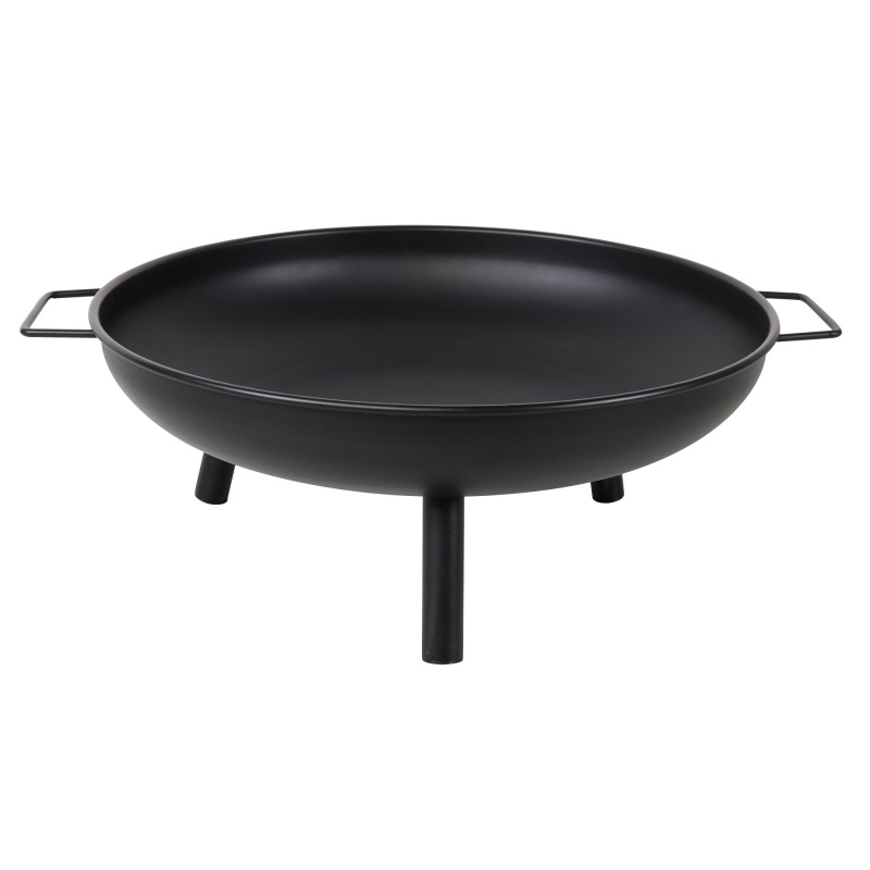 Linder Exclusiv Portable fireplace 80 cm with handles