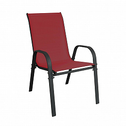 Linder Exclusiv Garden armchair STAPEL MC330885 Dark red