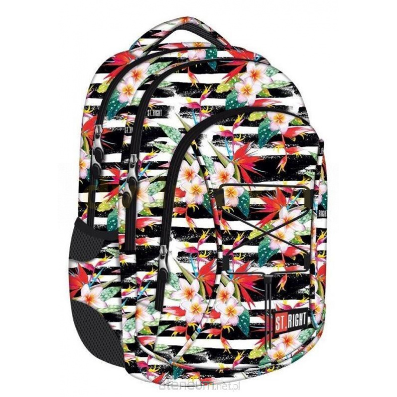 St.RIGHT School Backpack Tropical Stripes