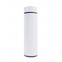 Aga Thermos with Thermometer 500 ml White