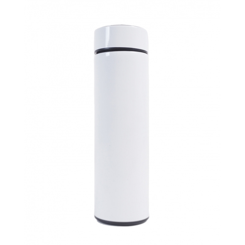 Aga Thermos with Thermometer 500 ml White