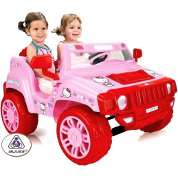 Injusa Electric Car TWO EVASION HELLO KITTY 12V 2DZ238 - II. QUALITY