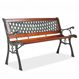 Aga Garden Bench 125x52x74 cm - 2nd QUALITY