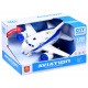 Interactive airplane with sounds and light ZA2433