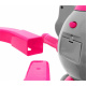 children's tricycle Elephant Pink + sounds + canopy + barrier + footrest + handle + runners + storage space