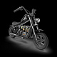 Motorcycle Cruiser 12 Black