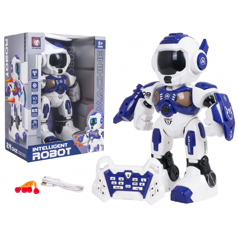 Multifunctional Robot A08 with Shooting Function