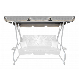 Aga Roof for Garden Swing GRANDLUX Light Gray