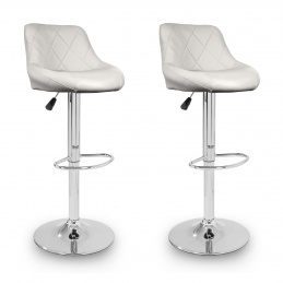 Aga 2x Bar chair Beige