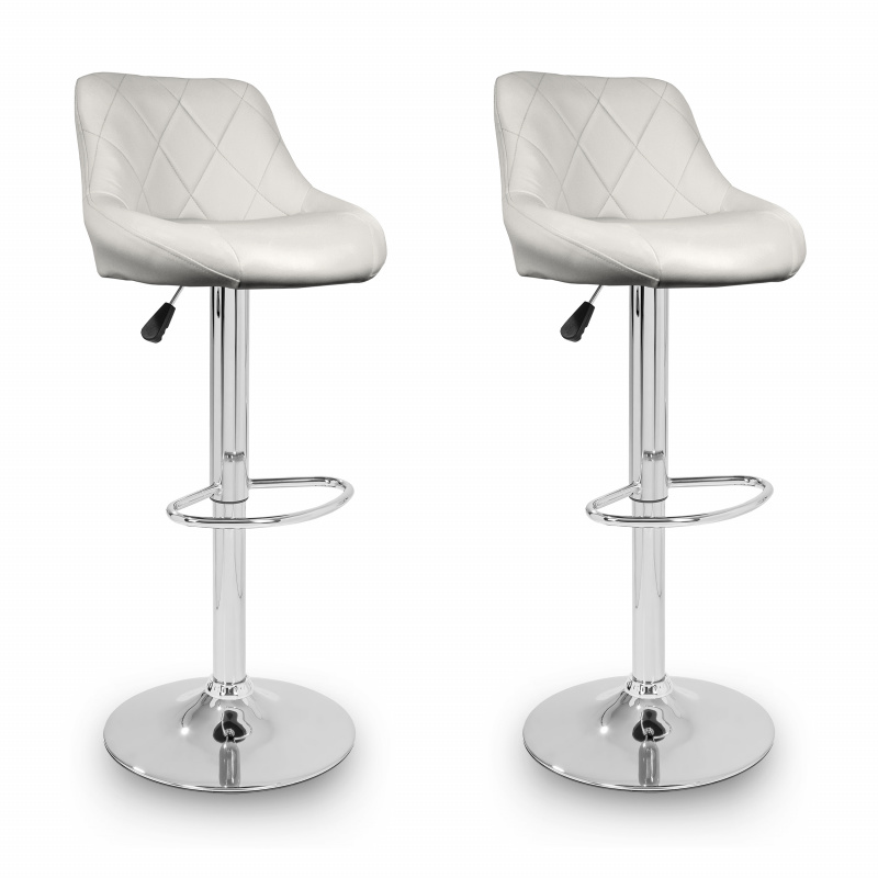 Aga 2x Bar chair Beige