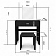 Aga Dressing table with stool MRDT13-MB