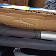 Aga Garden Reclining Lounger with Canopy Black 6DAZ478 - SECOND QUALITY