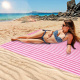 Aga Beach Picnic Blanket 200x200cm Pink