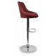 Aga 2x Bar stool Dark red