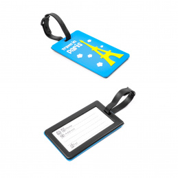 Aga Luggage Tag Blue