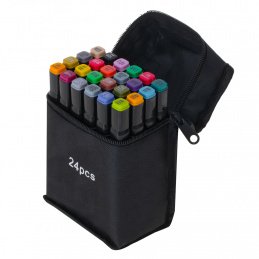 Reversible alcohol markers in case 24 + base