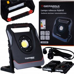 Portable LED Halogen 65W - 7000lm with 3m cable + adapters
