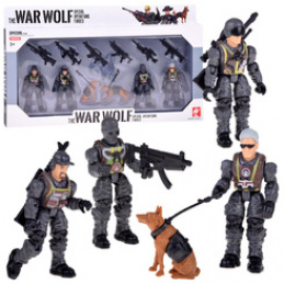 Large Set of Soldier Figures with Rifles 12 Elements Soldiers ZA5887 Universal