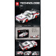 Sports Car Building Set White 346pcs.