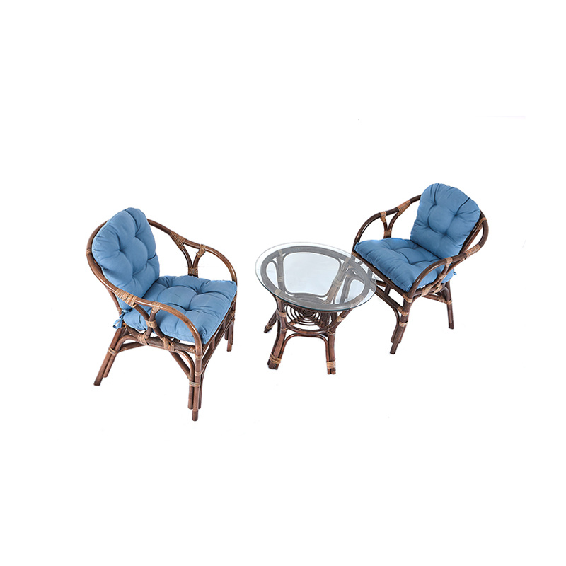 Aga Rattan set SITA Choco Blue