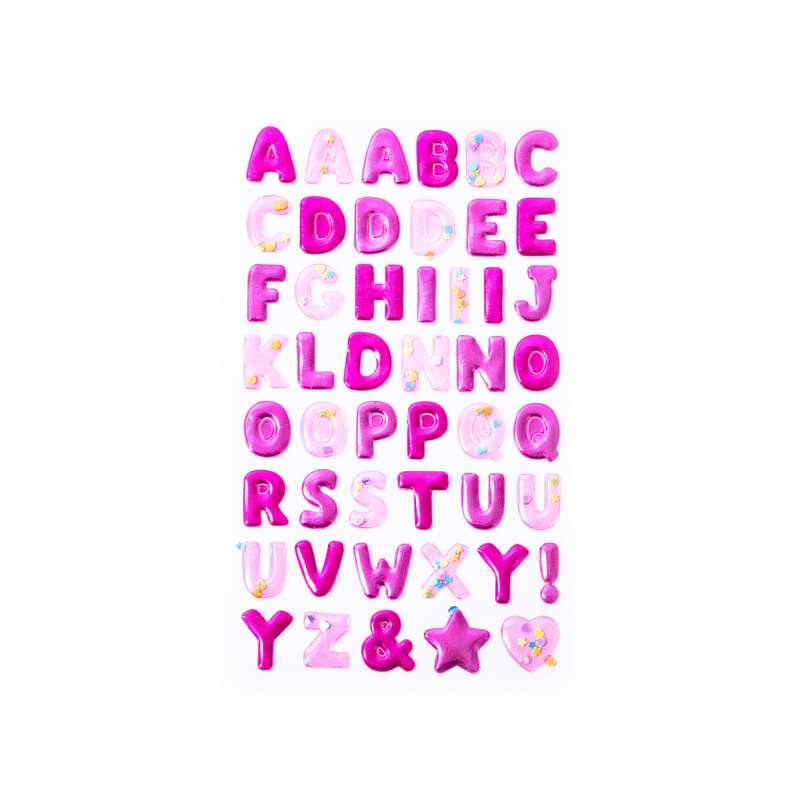 Aga4Kids Self-Adhesive Letters DS8101RP