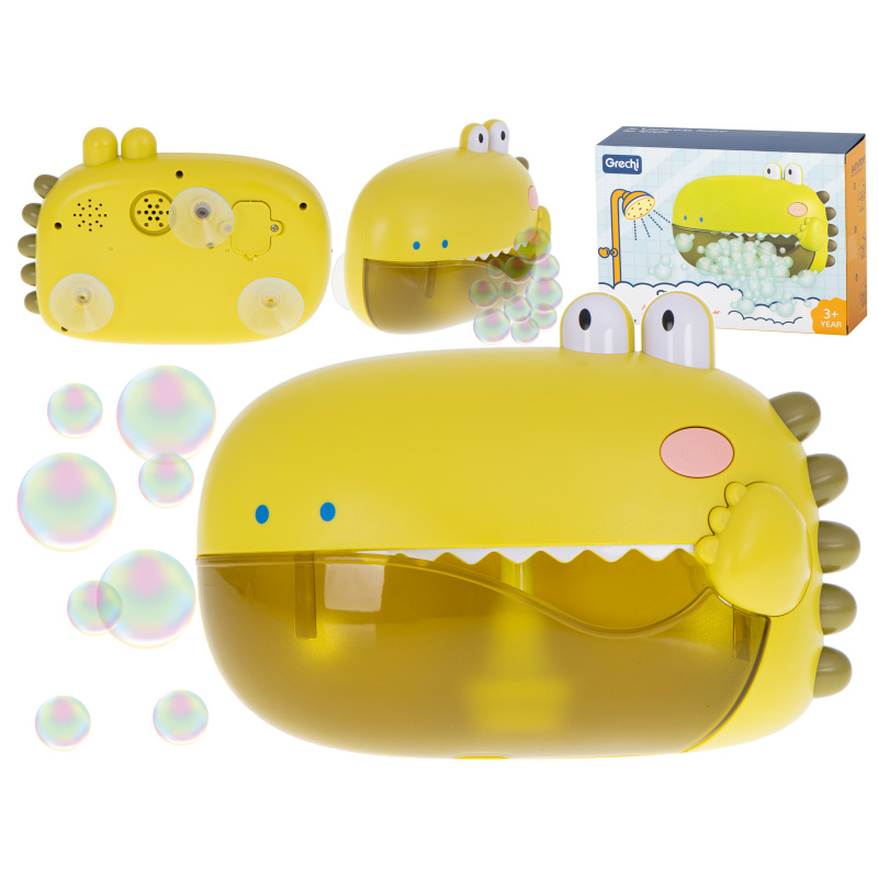 Aga Foam bath toy crocodile with bubble generator
