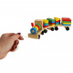Aga Folding Wooden Train + Wagons